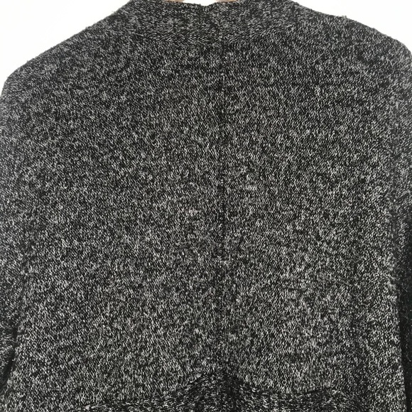 Pure J. Jill marled dark gray open cardigan Large - Picture 6 of 12